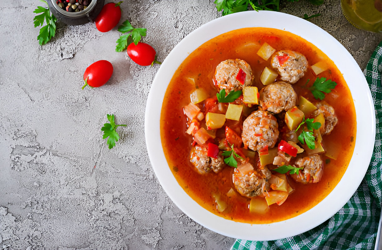 Albondigas Soup Mexican Meatball Soup recipe