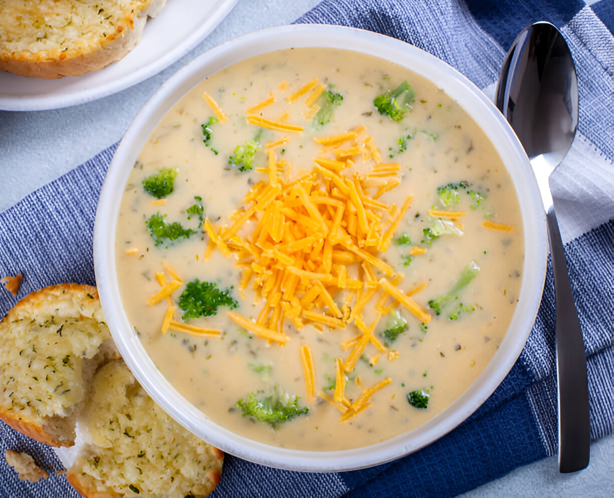 Broccoli Cheese Soup for the Crock Pot