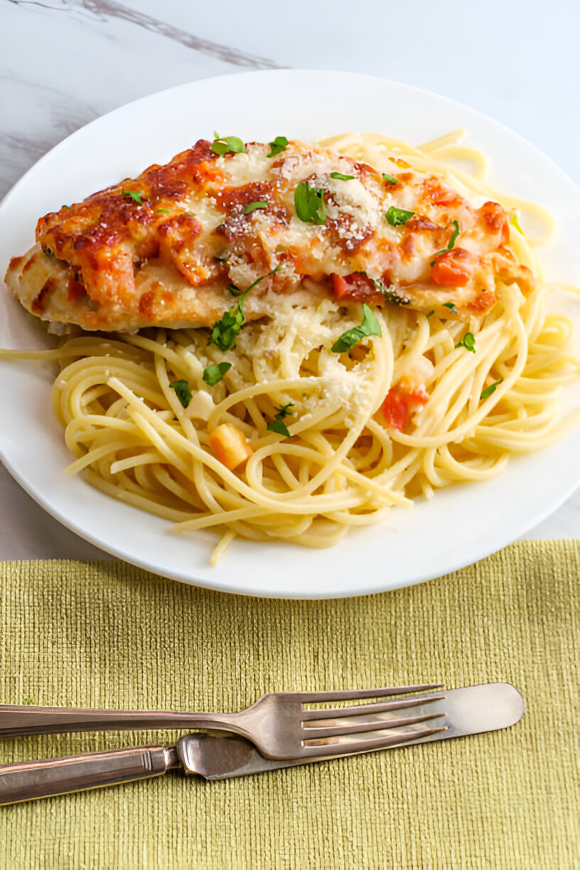 Bruschetta Chicken Pasta