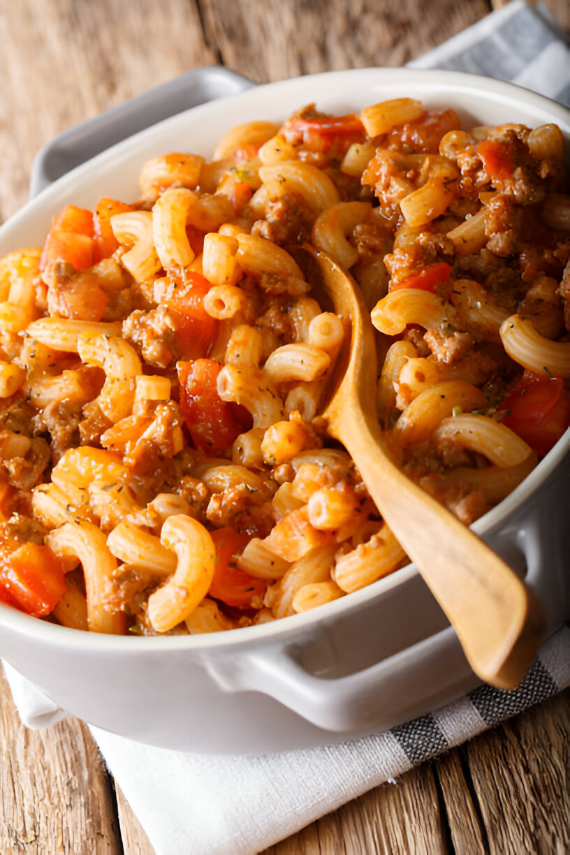 Cheesy Beef Taco Pasta Recipe Easy Delicious Meal