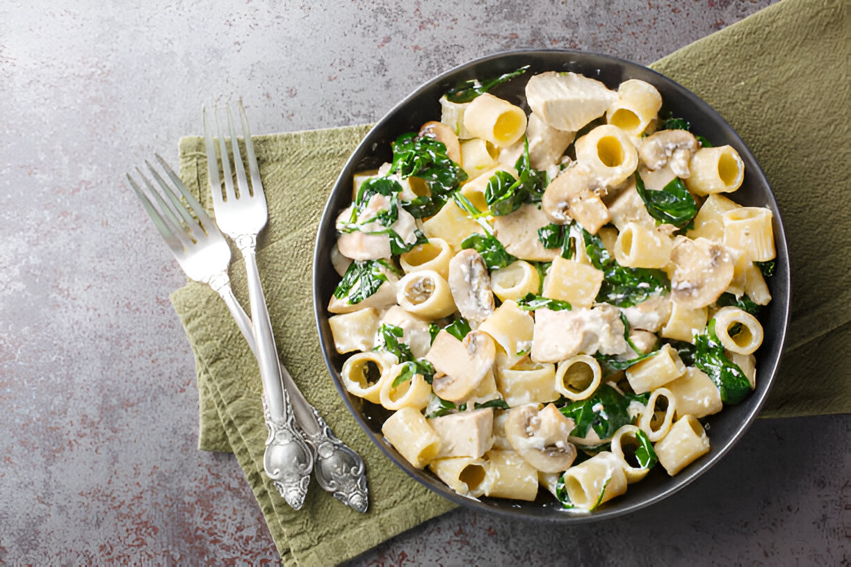 Creamy Garlic Parmesan Chicken Pasta