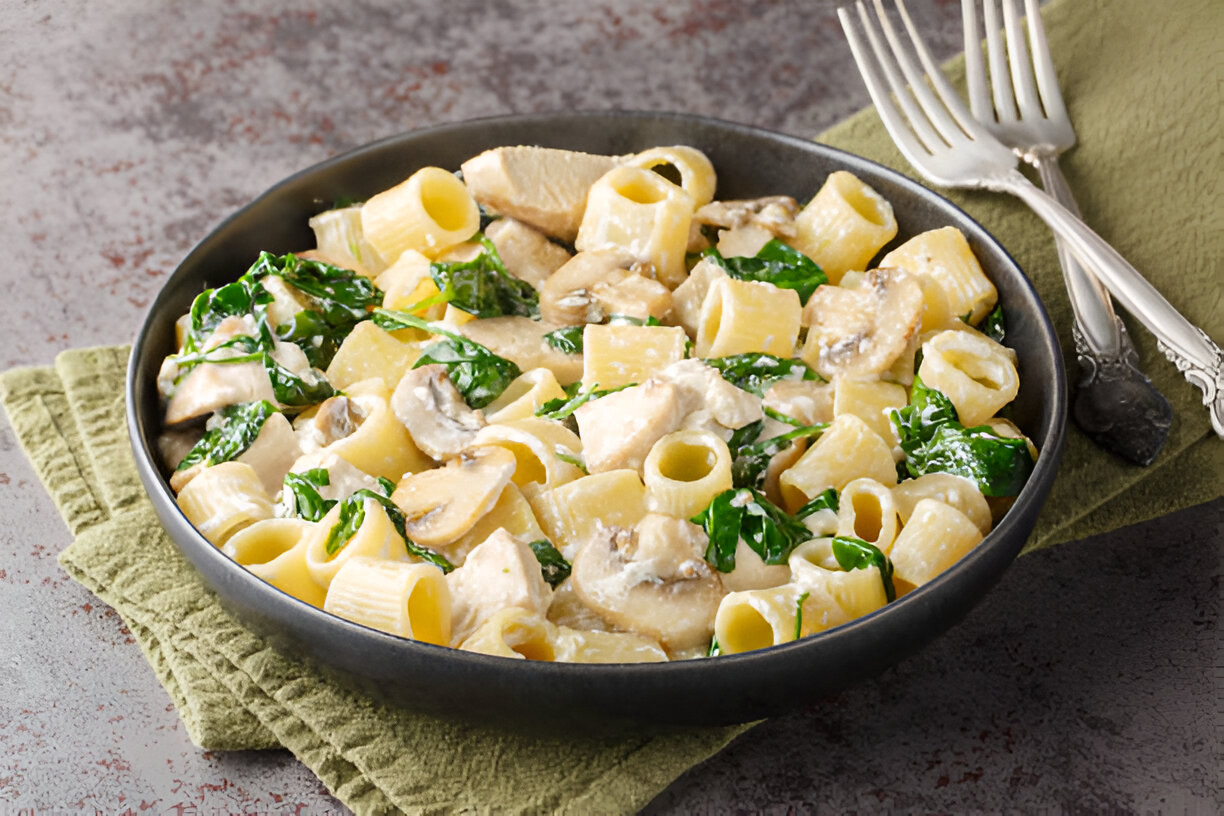 Creamy Garlic Parmesan Chicken Pasta