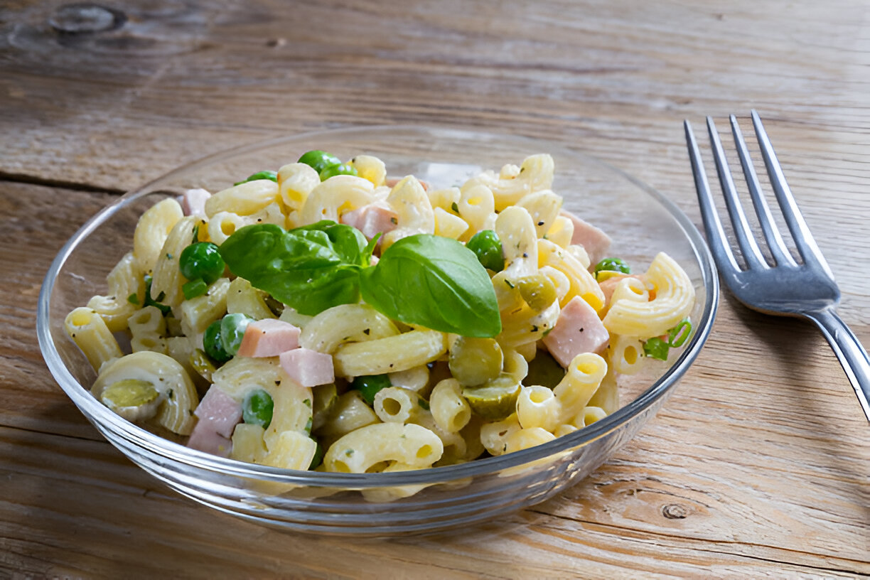 Dill Pickle Pasta Salad