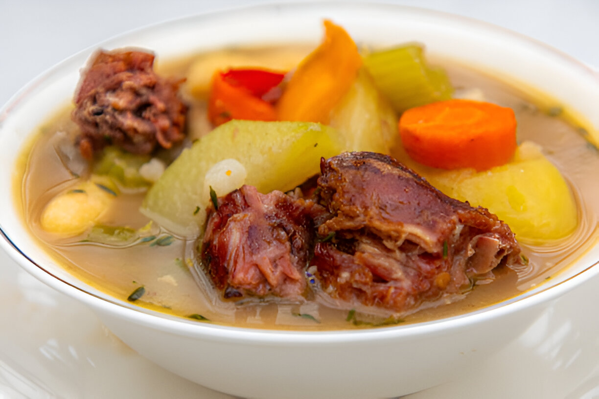 Hearty Corned Beef Cabbage Soup