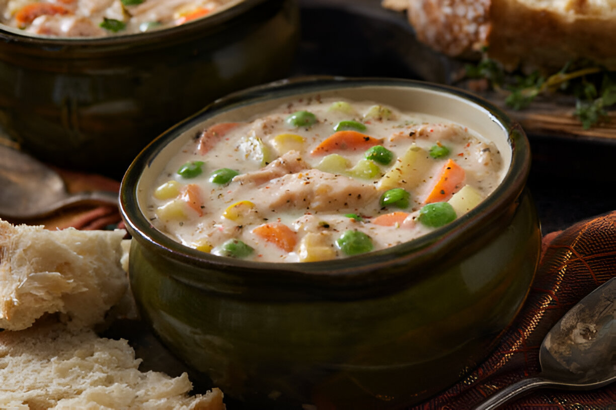 Leftover Turkey Soup