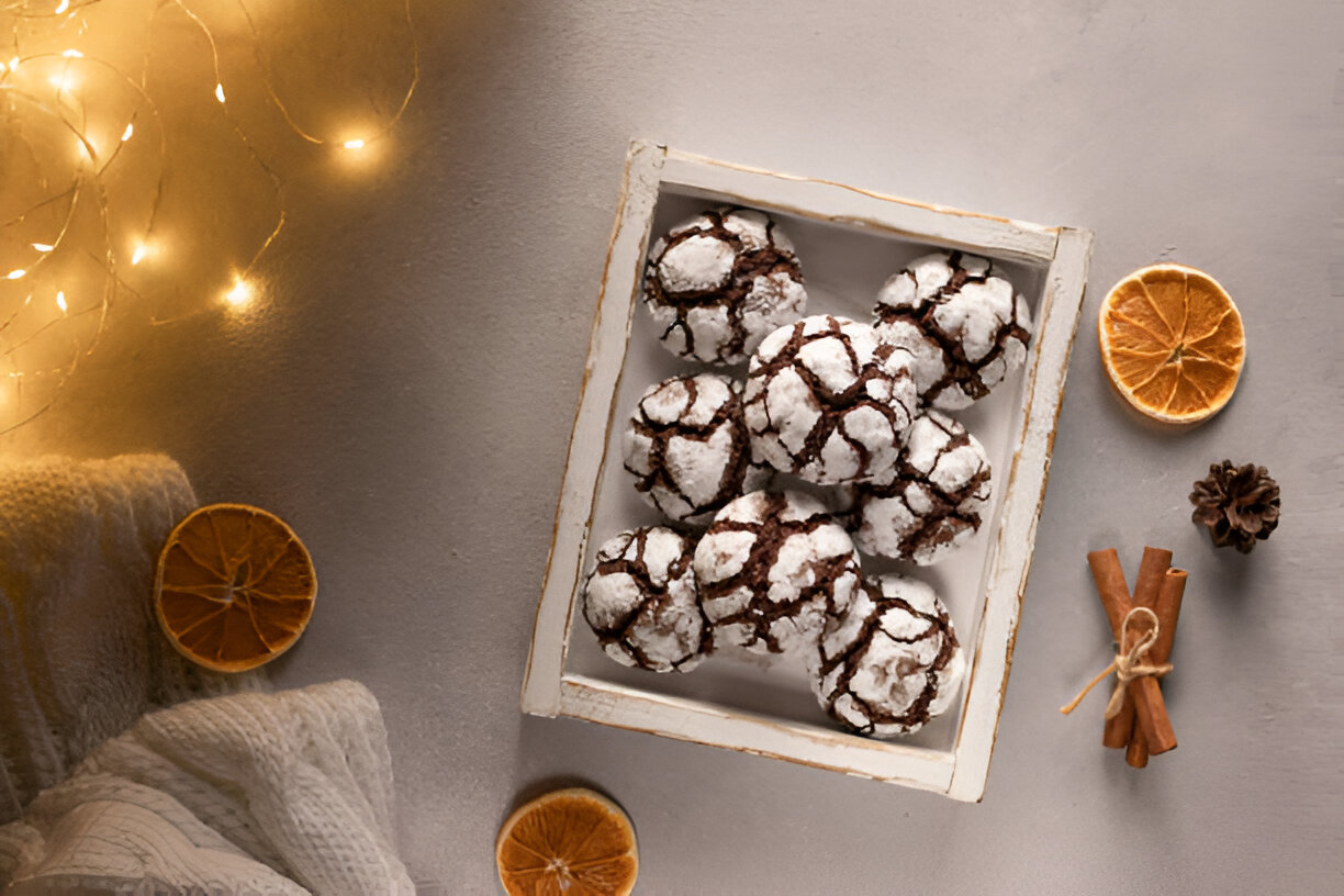 chocolate crinkle cookies recipe