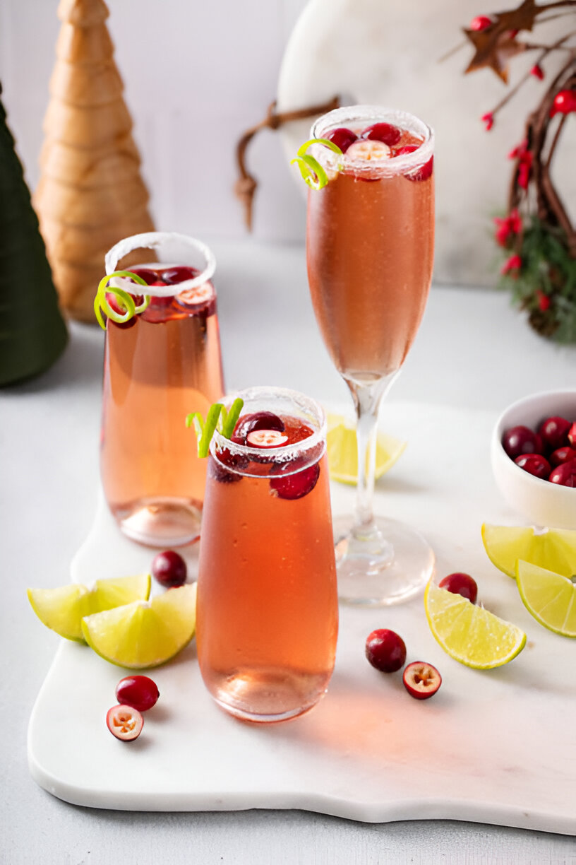 cranberry mimosa