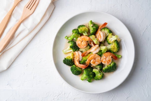 shrimp broccoli