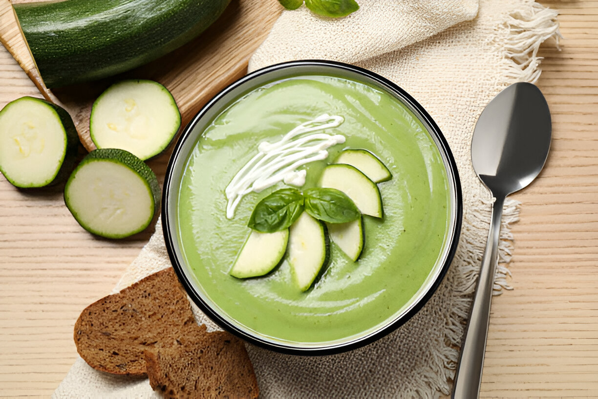 slow cooker zucchini soup