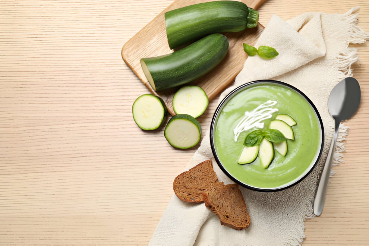 slow cooker zucchini soup