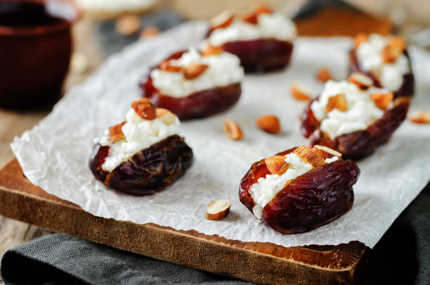 Balsamic Blueberry Goat Cheese Crostinis