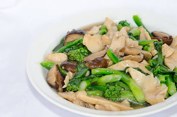 Bok Choy and Mushroom Stir Fry Recipe