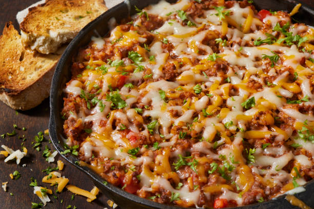 Cheesy Ground Beef and Rice Casserole