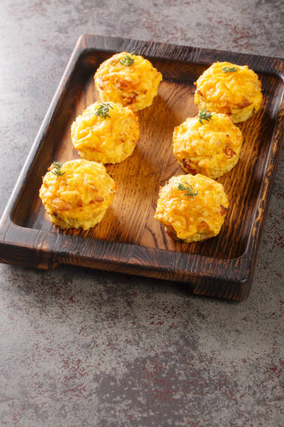 Cheesy Mashed Potato Puffs