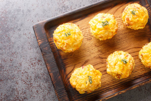 Cheesy Mashed Potato Puffs