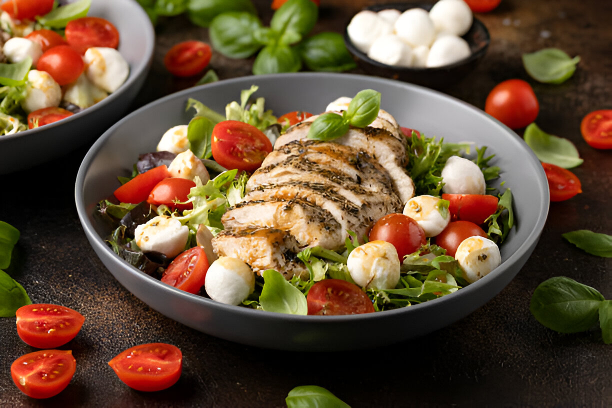 Chicken Caprese Salad