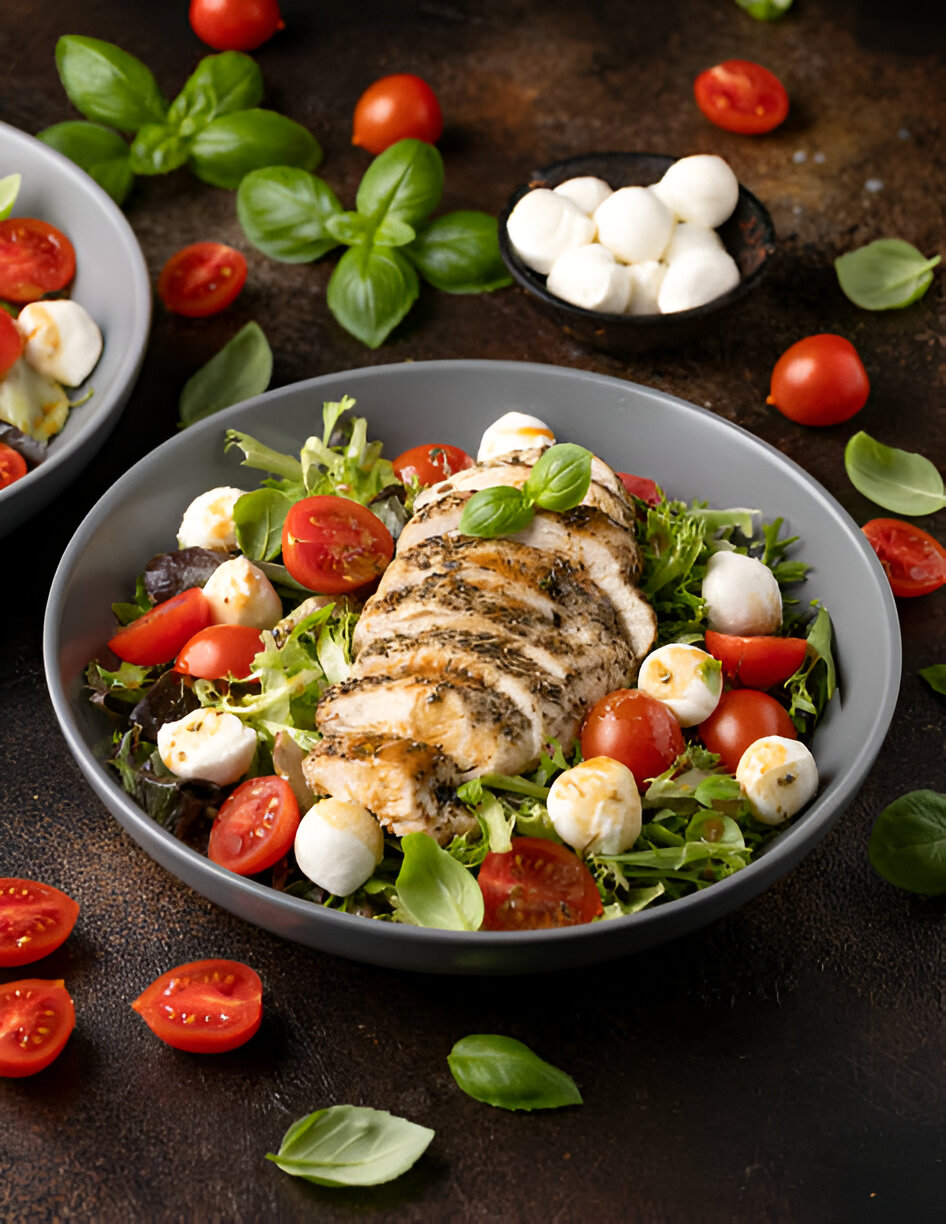 Chicken Caprese Salad