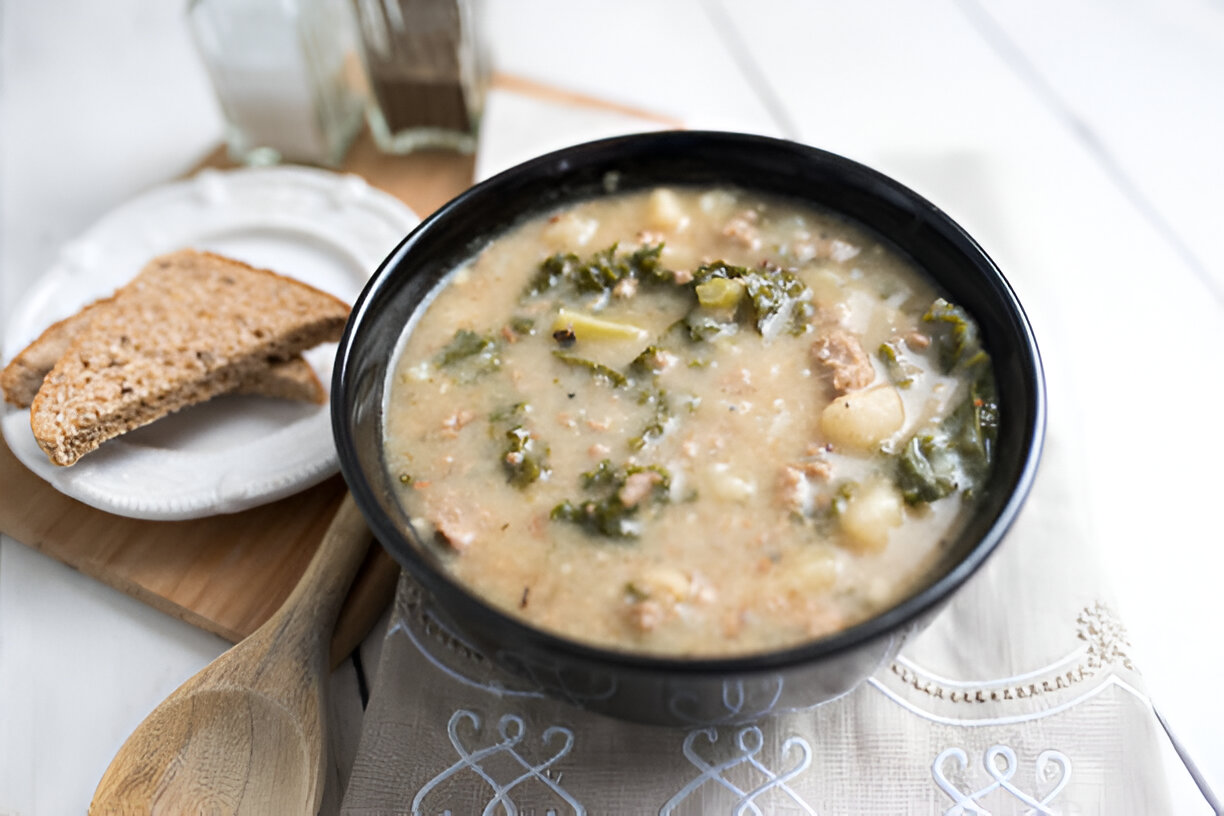 Cozy Autumn Wild Rice Soup