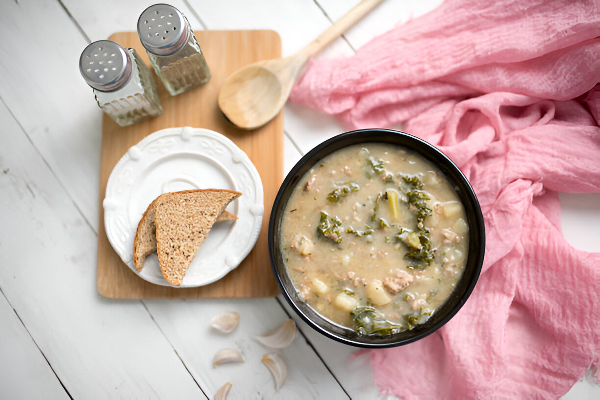 Cozy Autumn Wild Rice Soup