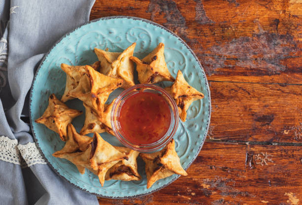 Crab Rangoon Stuffed Mushrooms