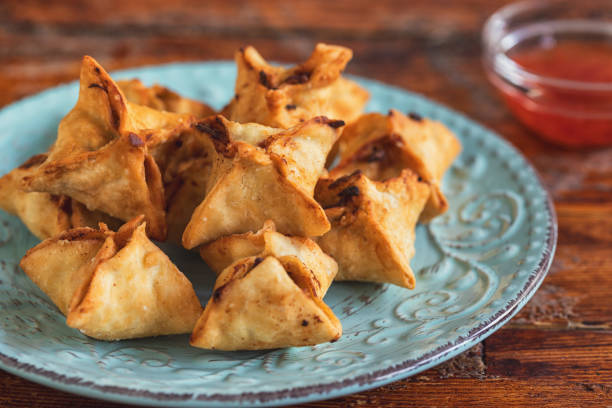 Crab Rangoon Stuffed Mushrooms