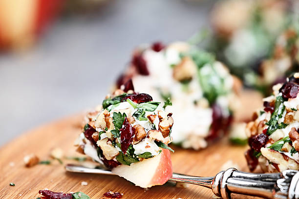 Cranberry Pecan Goat Cheese Balls