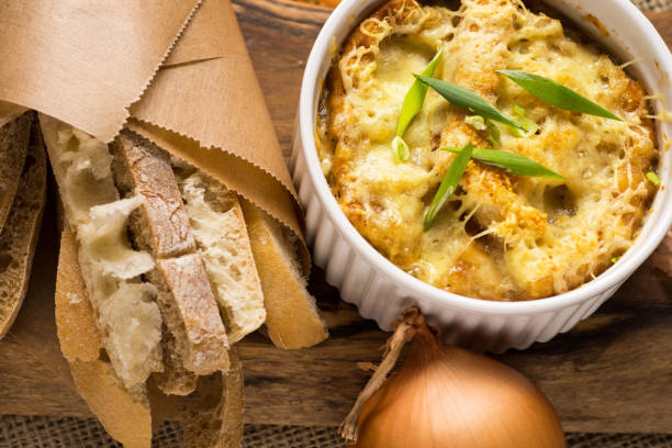 Creamy Baked Onions with Asiago Cheese