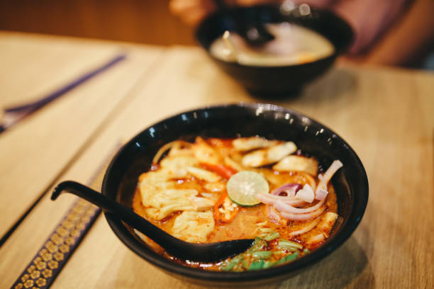 Easy Thai Red Curry Dumpling Soup