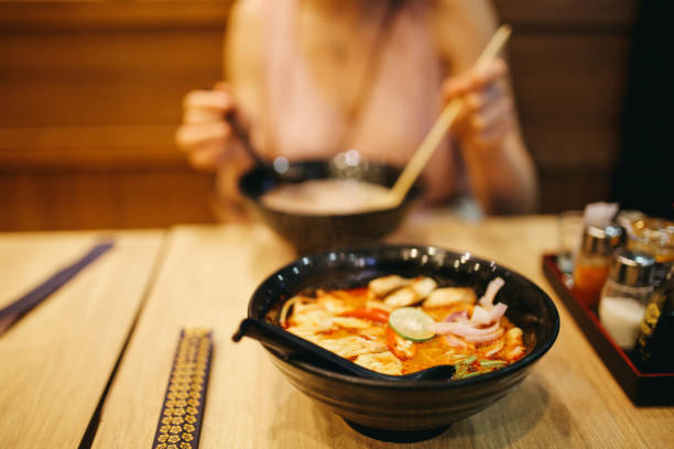 Easy Thai Red Curry Dumpling Soup