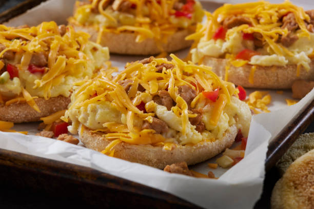 English Muffin Breakfast Pizza