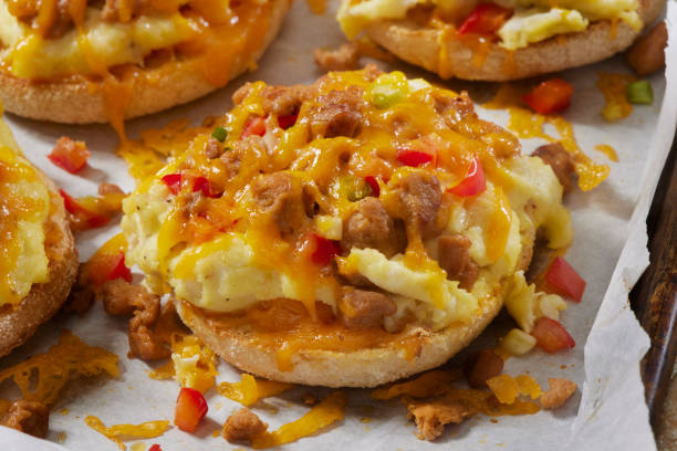 English Muffin Breakfast Pizza