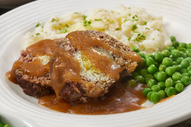 French Onion Meatloaf with Melted Swiss