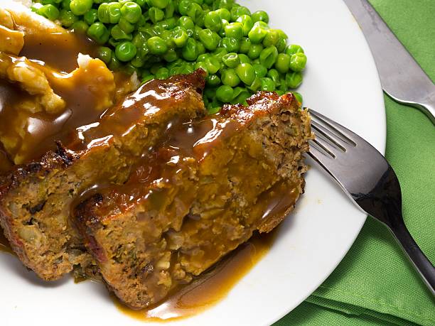 French Onion Meatloaf with Melted Swiss