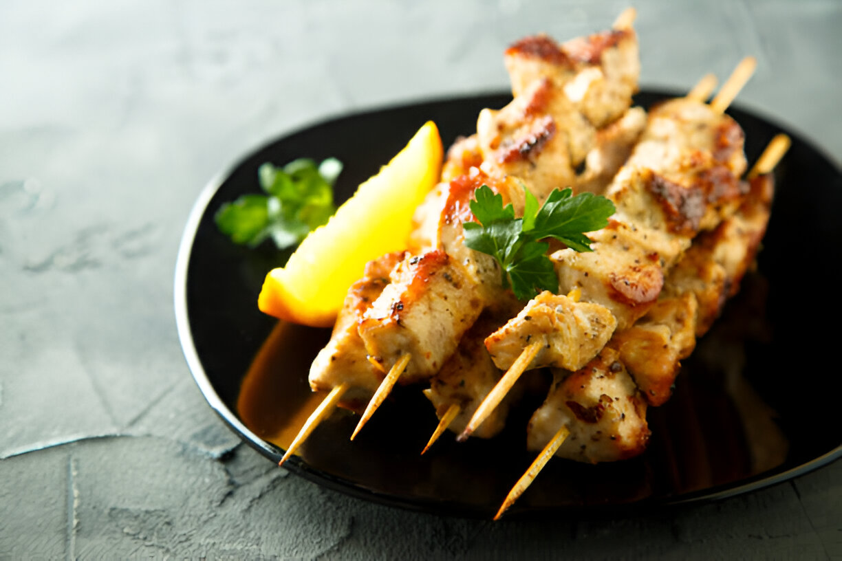 Lemon Herb Chicken Skewers