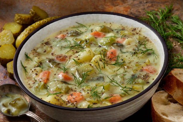 Polish Dill Pickle Soup