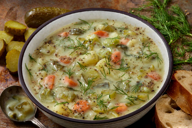 Polish Dill Pickle Soup