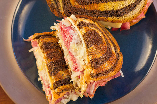 Reuben Bake with Corned Beef, Sauerkraut & Swiss Cheese