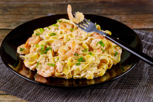 Shrimp  Crab Pasta with Creamy Cajun Sauce