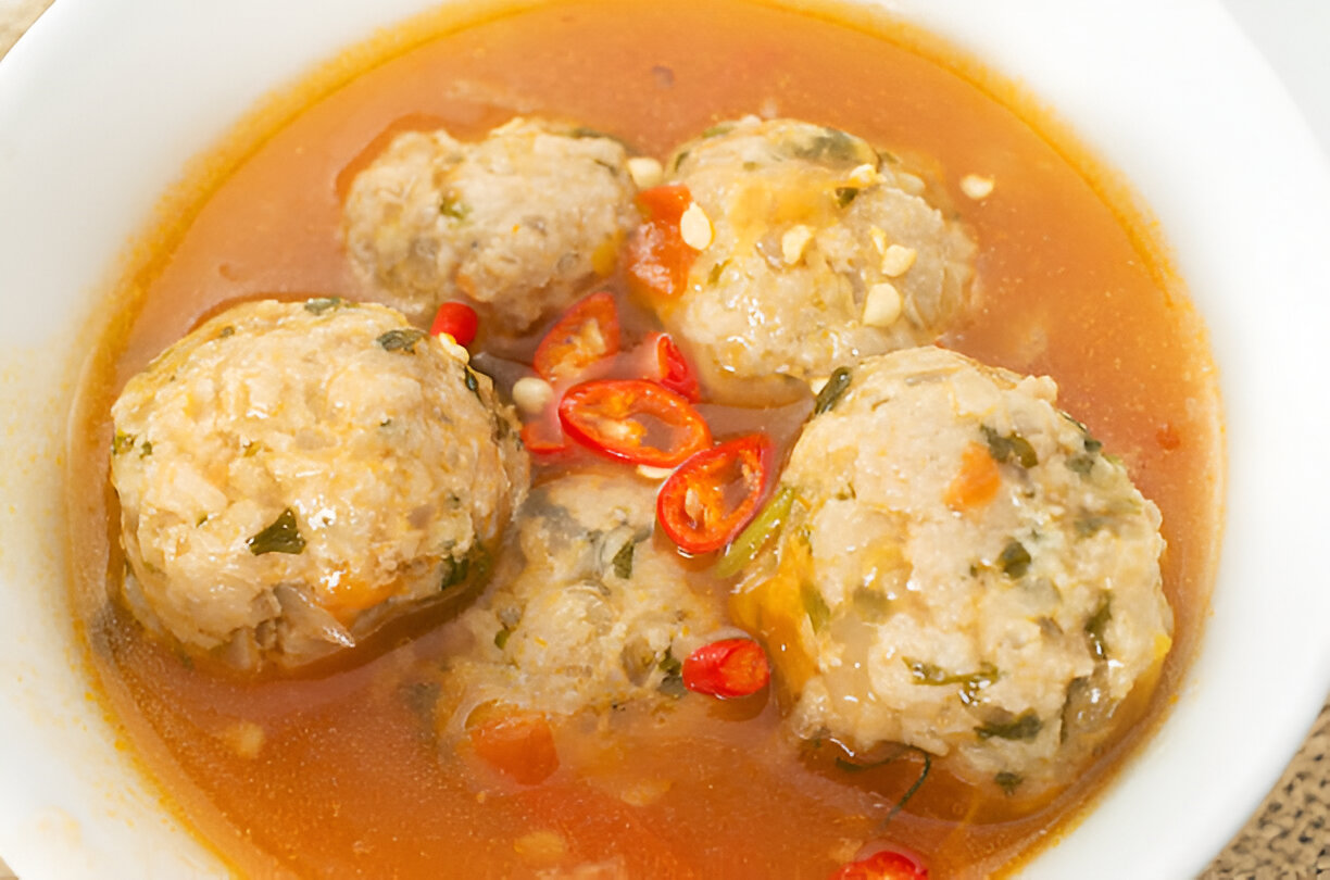 Tex-Mex Meatball Soup