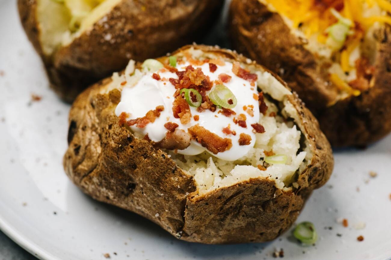 air fryer baked potato