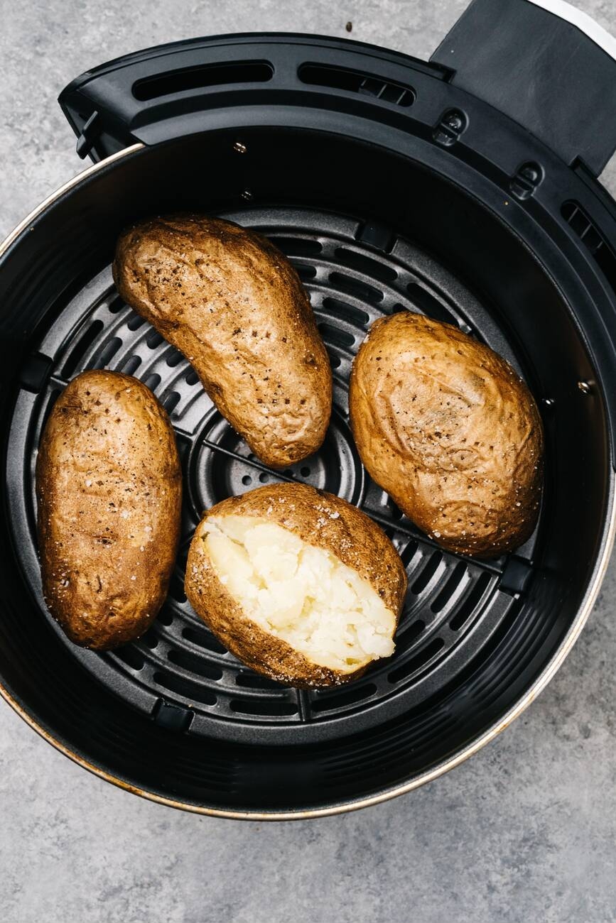 air fryer baked potato