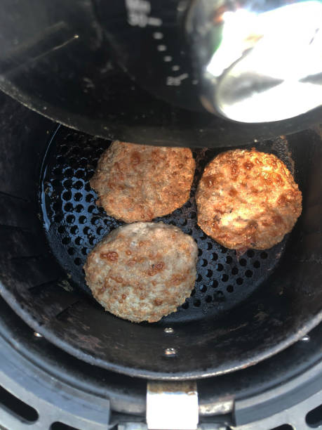 air fryer burgers