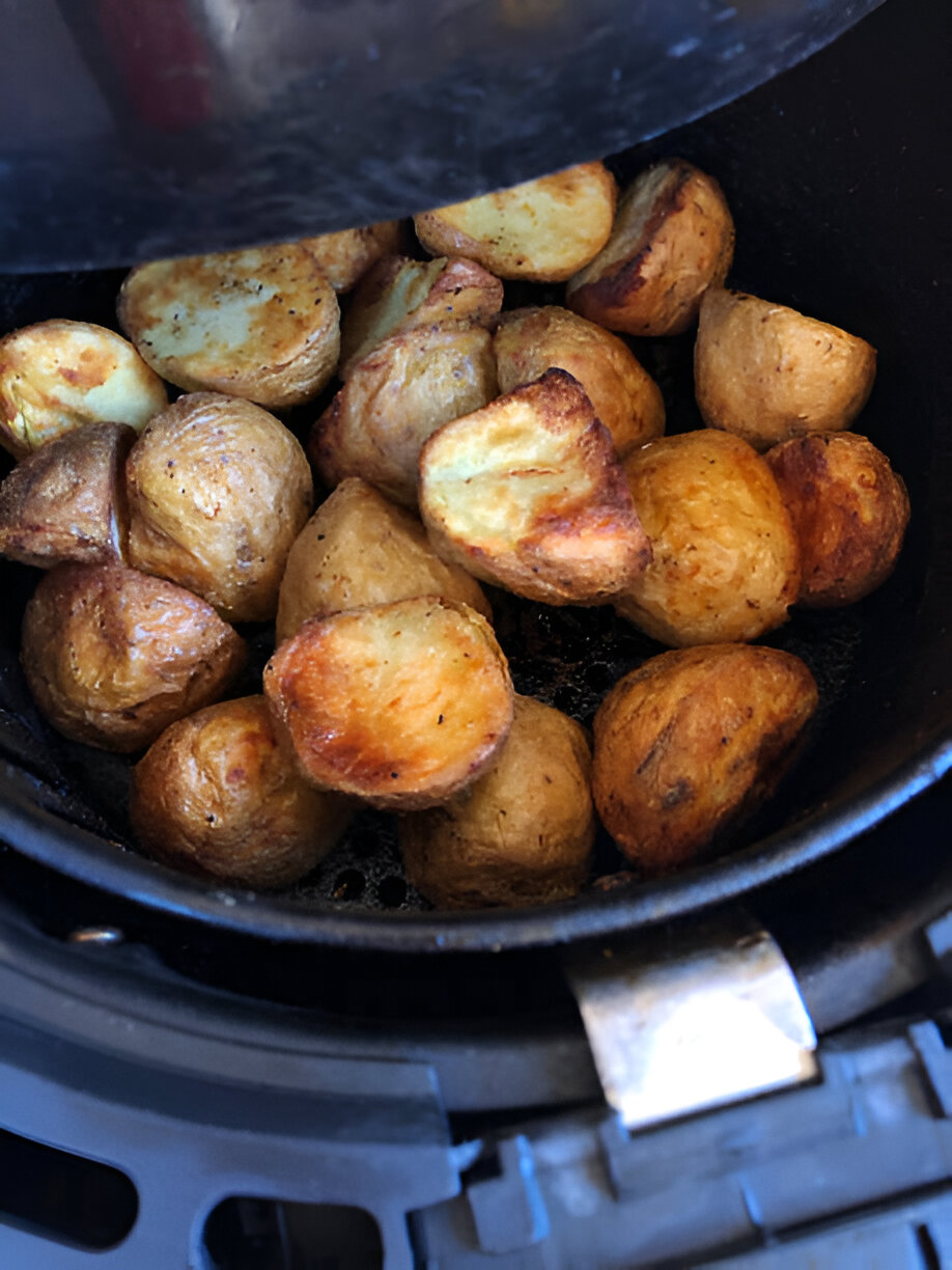 air fryer roasted potatoes