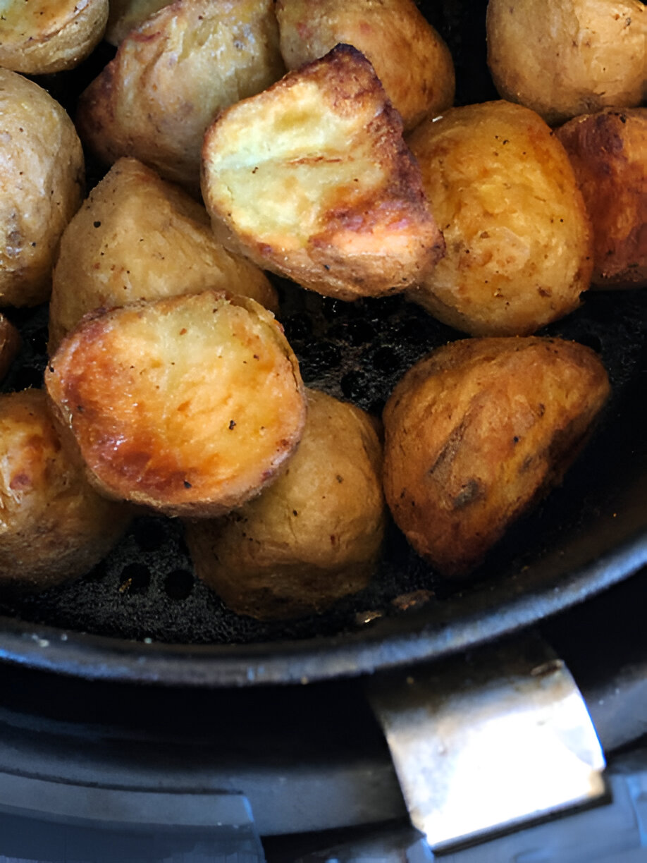 air fryer roasted potatoes