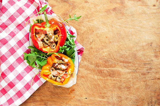 bell pepper sandwich