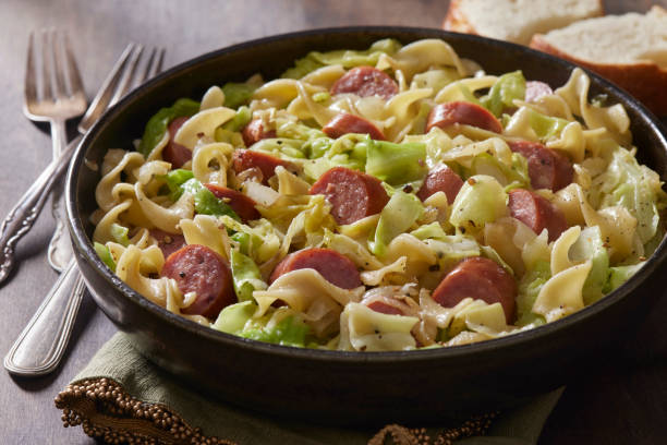 cabbage and kielbasa