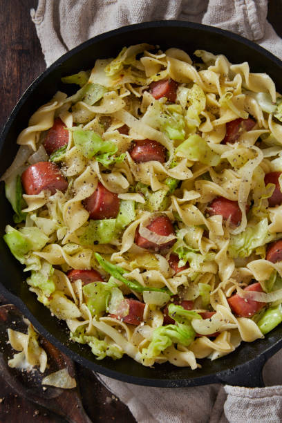 cabbage and kielbasa