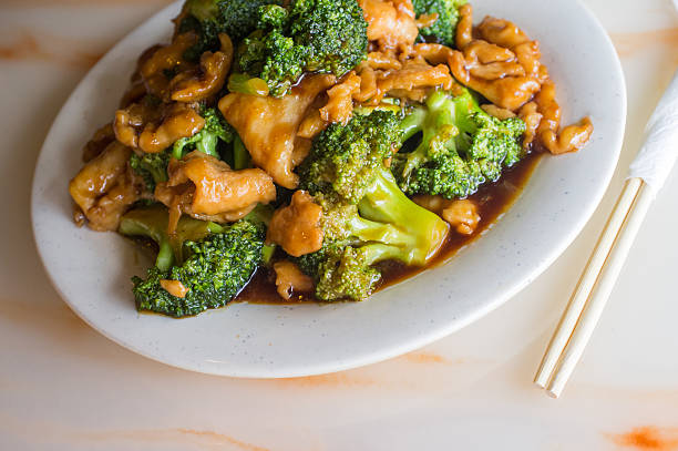 chicken and broccoli stir fry