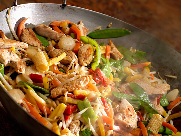 chicken stir fry with vegetables