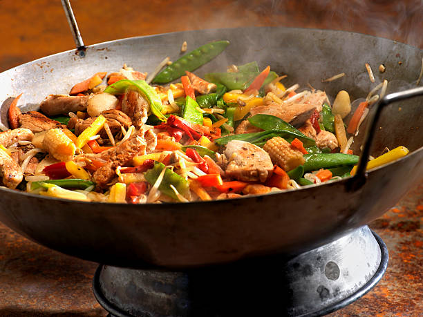 chicken stir fry with vegetables